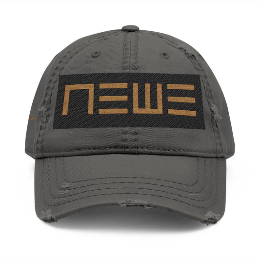 The NEWE Distressed Cap (Embroidery)