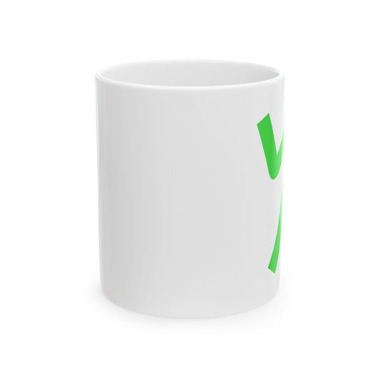 The Nun 𐤍  Ceramic Mug, (11oz)