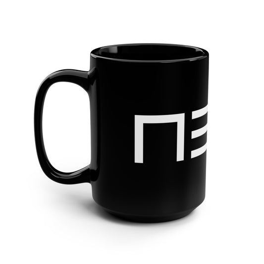 Black Mug, 15oz