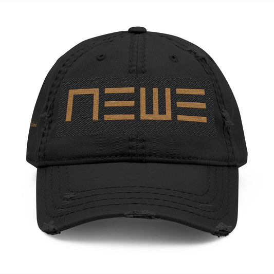The NEWE Distressed Cap (Embroidery)