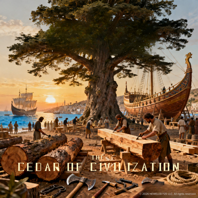 The Cedar of Civilization · NEWE Digital Artwork