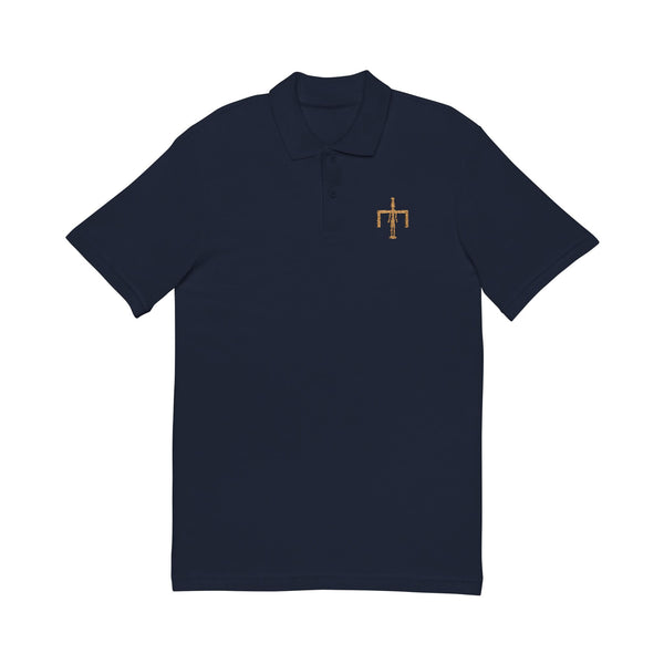 THE ORIGIN · Phoenician since 1200 B.C. · NEWE Polo Shirt (Embroidery)